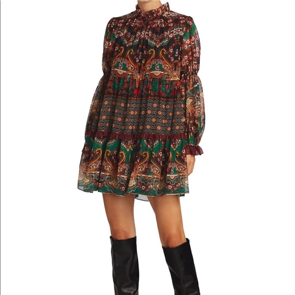 🌺SOLD🌺 Alice + Olivia Marella Paisley Dress, NWT - Picture 9 of 9